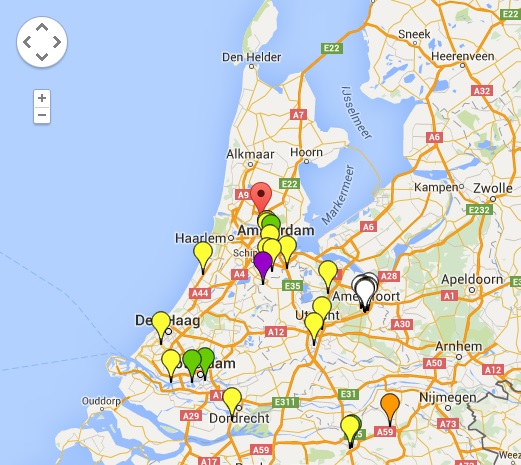 Kaart Ruimteomtewonen.nl met voorbeelden