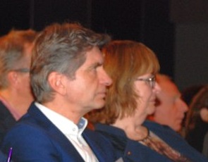 Pierre Sponselee en Aly van Beek eerder tijdens het plenaire programma